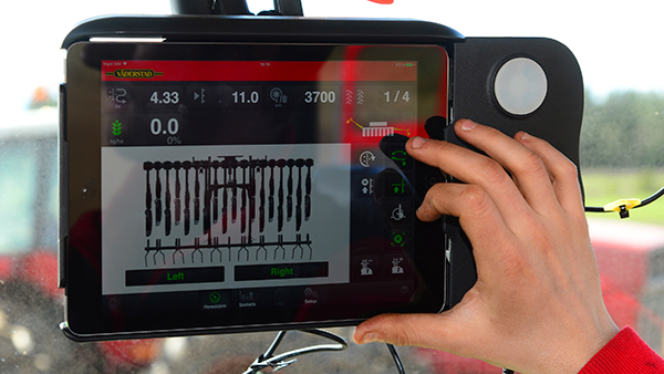 Väderstad E-Control at your fingertips Väderstad E-Control