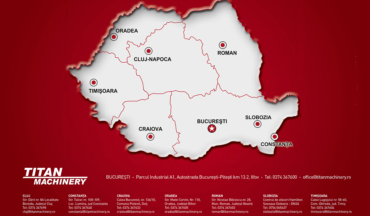 Titan Machinery Румунія