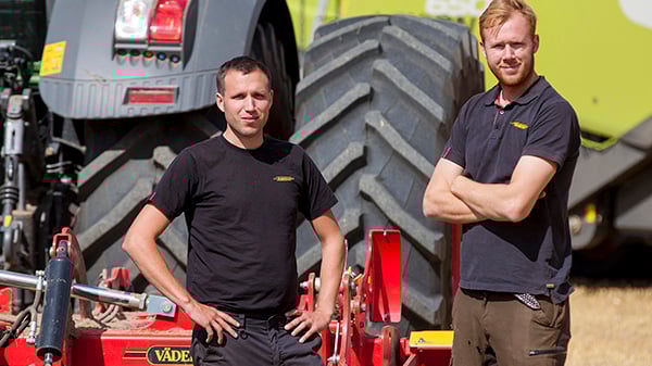 Axel Ektander, Inspector at Väderstad Farm Axel Ektander