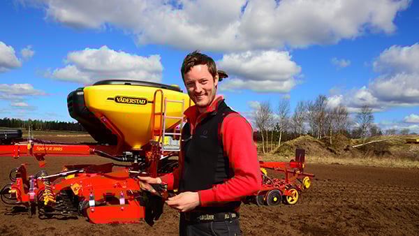 Simon Wancke, Operational Manager Jussö Organic Farm Simon Wancke, Operational Manager Jussö Organic Farm
