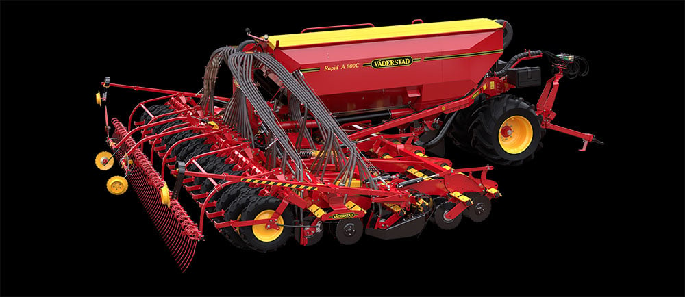 Rapid A 600-800C - a seed drill designed for high output rates