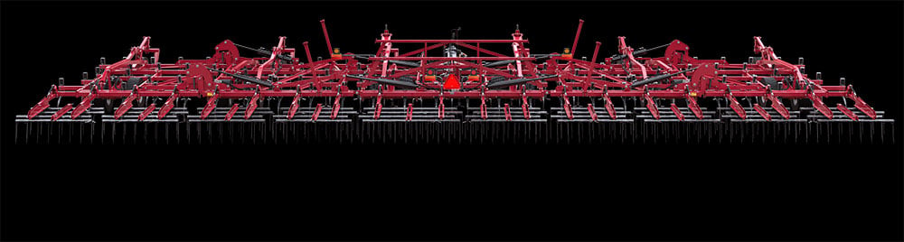 Wil-Rich QX2 field cultivator for uneven terrain