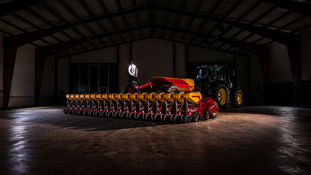 Next generation Väderstad row unit for Tempo and Proceed