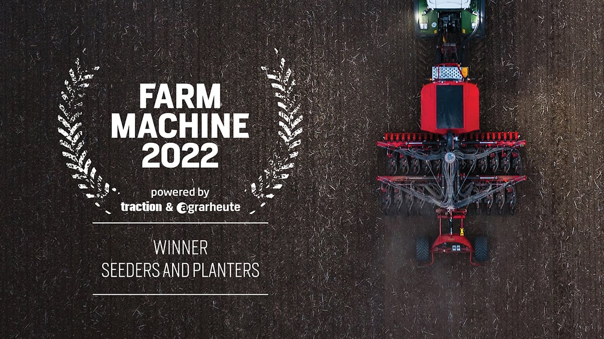 VÄderstads Proceed prisas som Farm Machine 2022