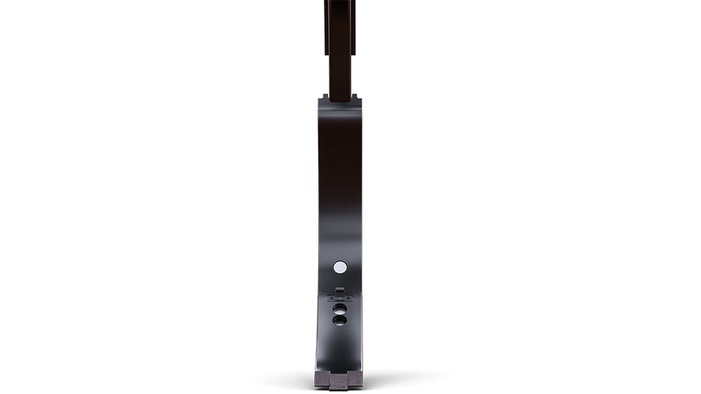 Rendering of straight point and shin