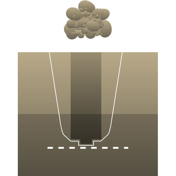 Rendering of Väderstad Marathon 80mm point working depth