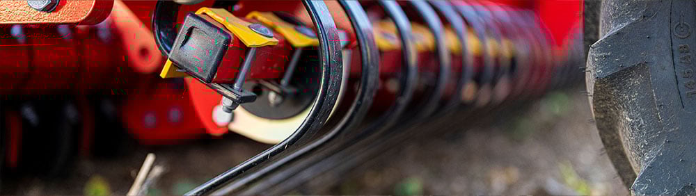 Close-up of the Väderstad CrossBoard