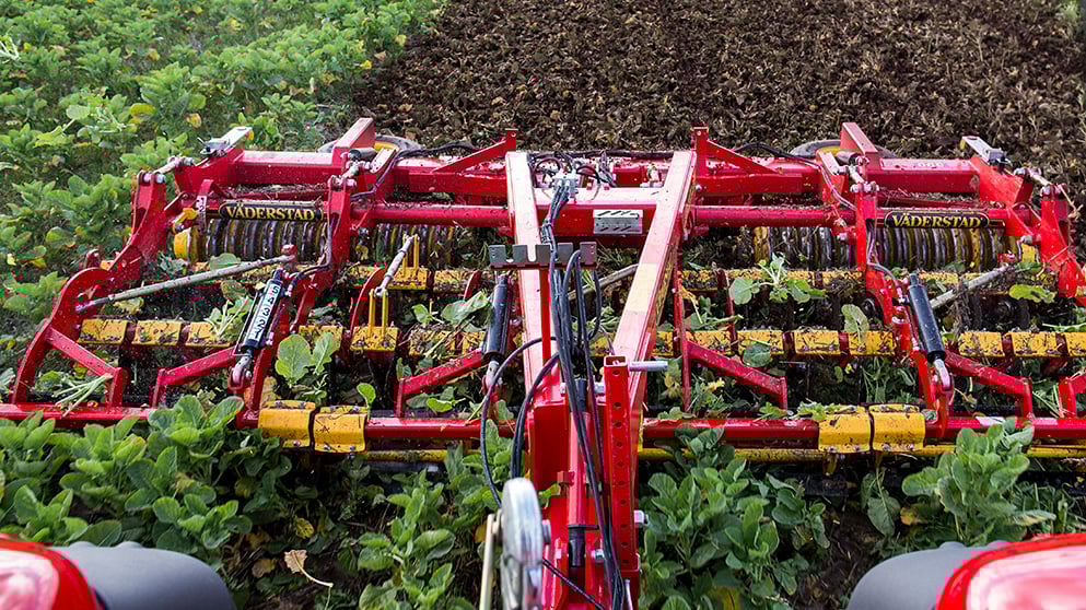 Incorporation de couverts végétaux avec CrossCutter Knife