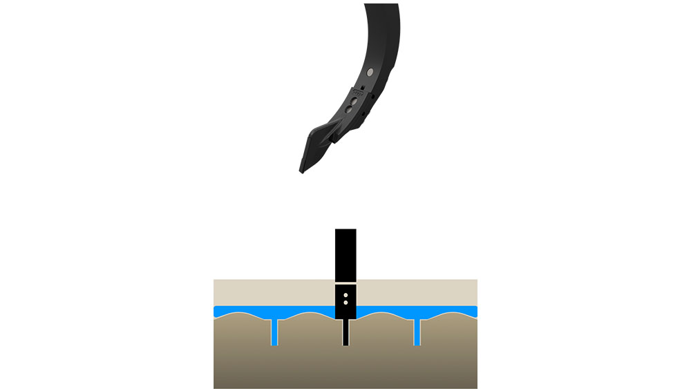 Illustration of Väderstad BreakMix point