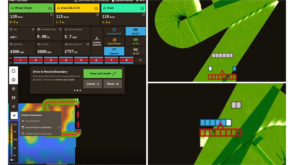 SCT visualization in Väderstad iCon