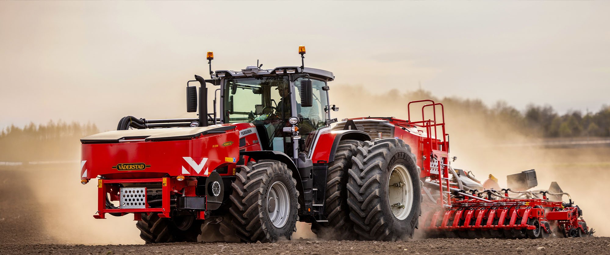 La trémie frontale FH 2200 de Väderstad