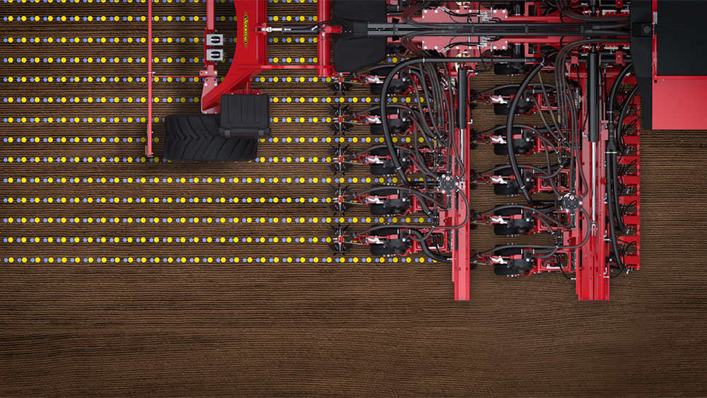 Proceed V 24 fertilisation in-row