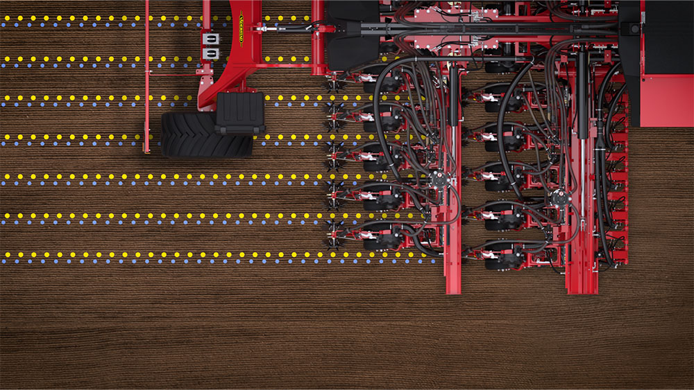 Proceed V 24 en fertilisation en bande latérale