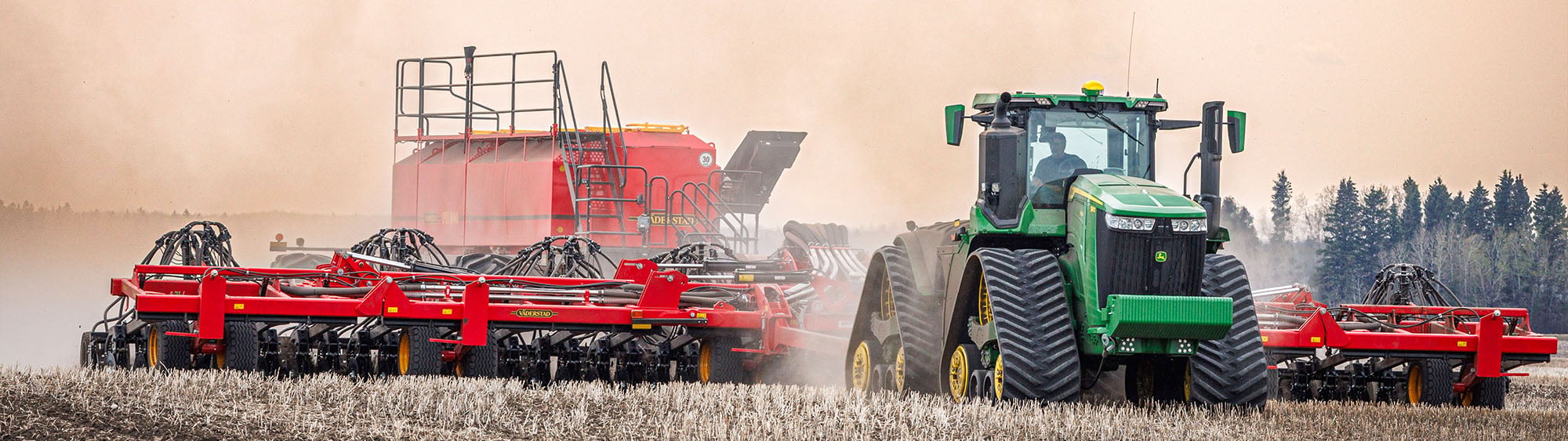 Väderstad seeder Dakota 60 and Precision Delivery Air Cart