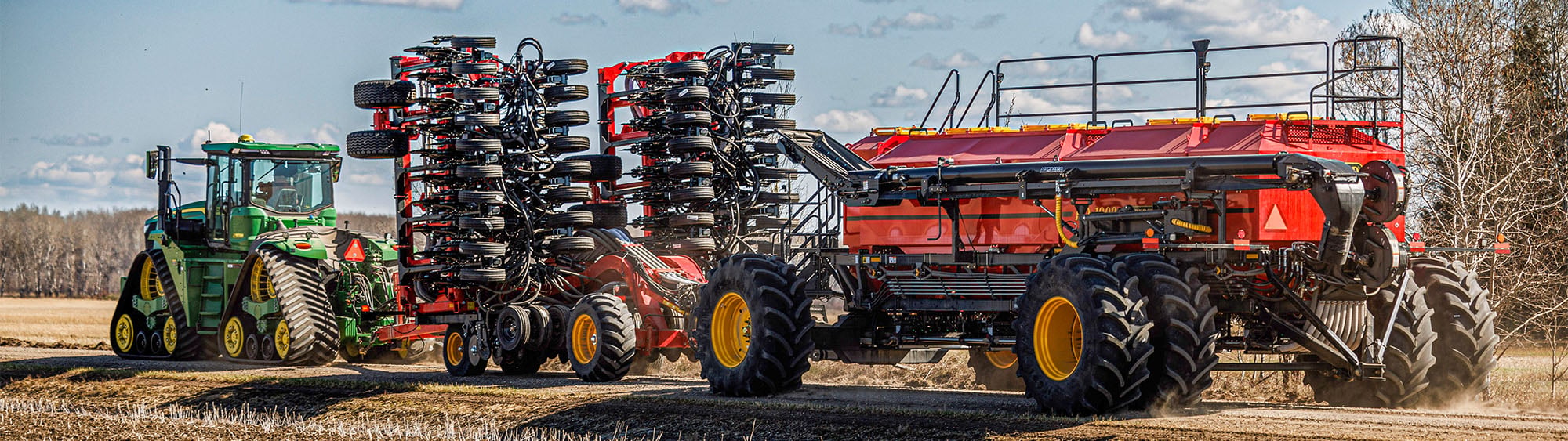 Väderstad seeder Dakota 60 and Precision Delivery Air Cart