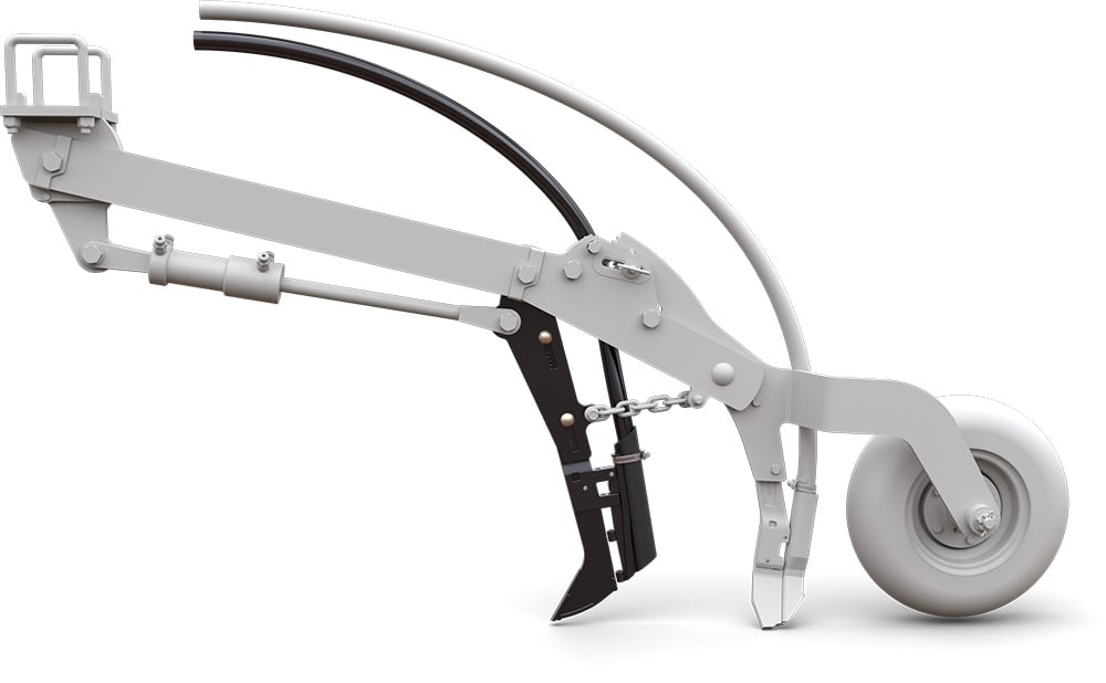 Illustration of working zones on Seed Hawk