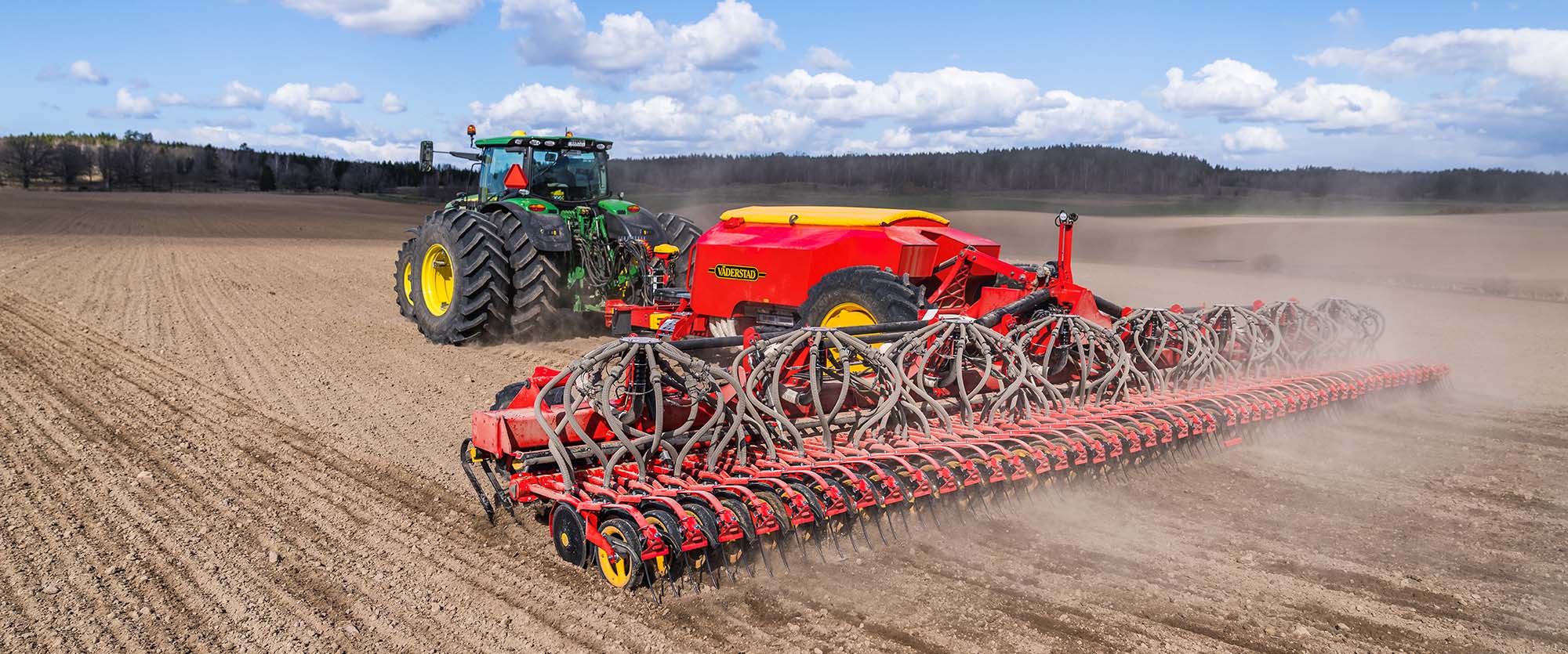 Väderstad Inspire 1200S při práci