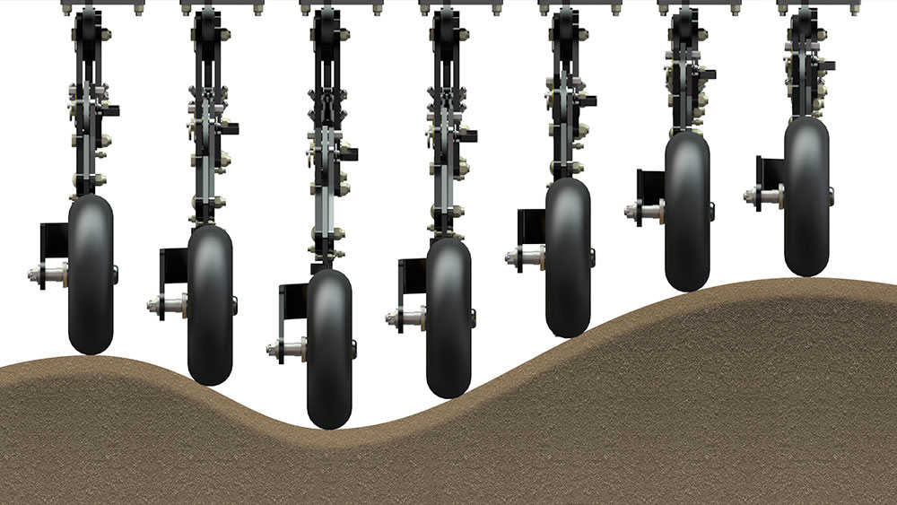 Seed Hawk Toolbar that follows the contour