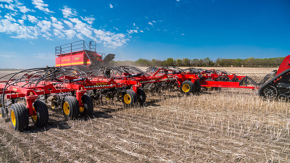 The evolution of precision Seed Hawk Toolbar and Air Cart