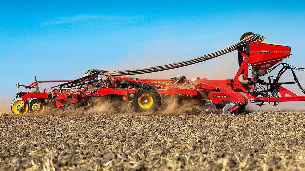 Väderstad TopDown med BioDrill monterad