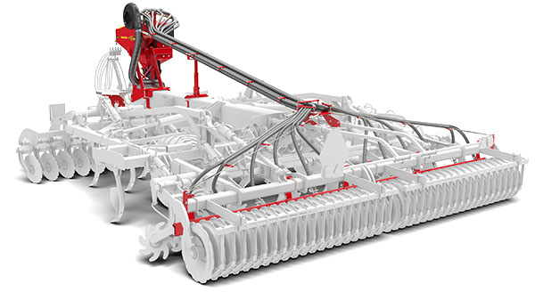 Väderstad TopDown avec un BioDrill