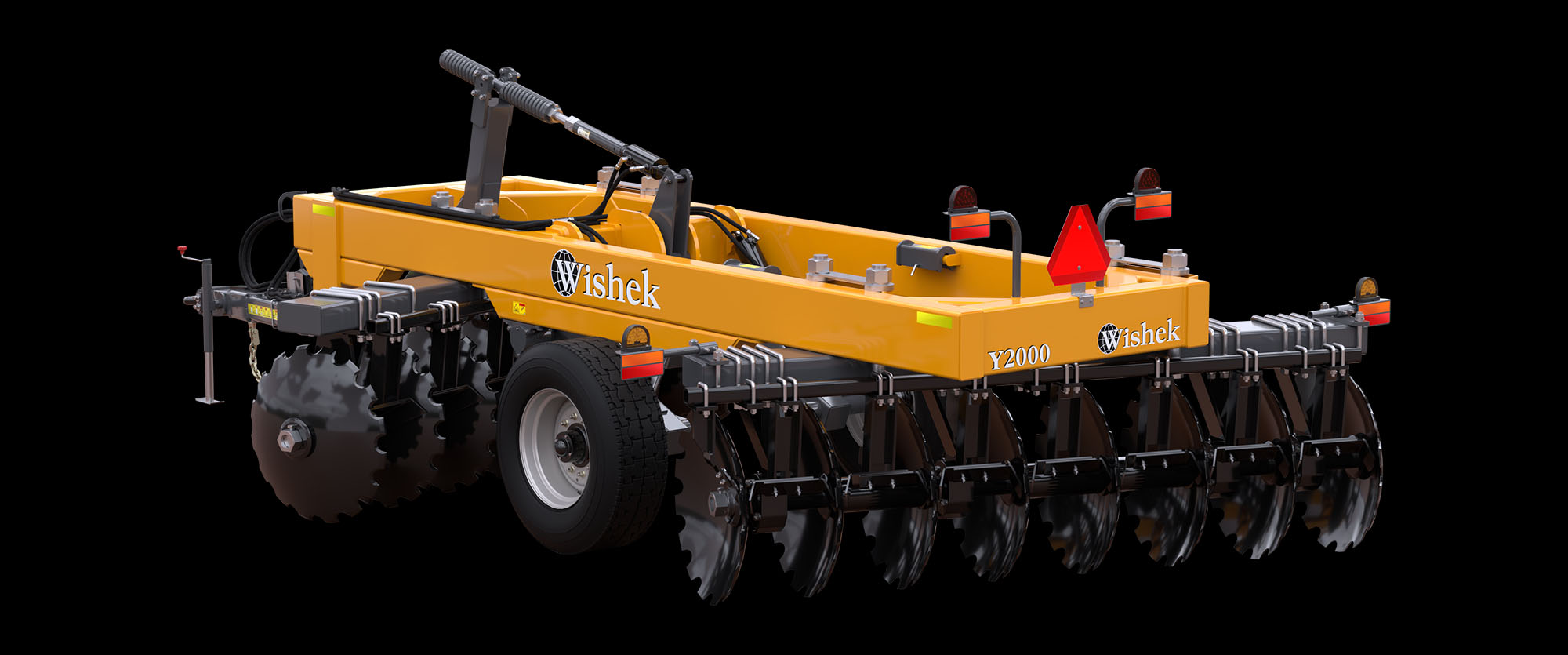 Wishek Y2000 offset disc