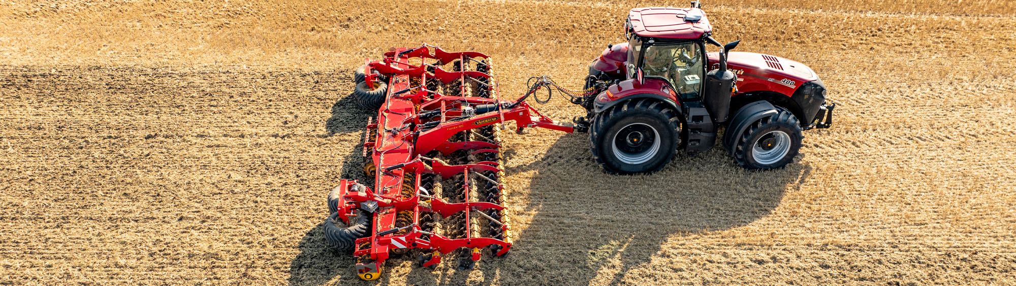 Carrier 925 utrustad med 3-raders CrossCutter Disc-system