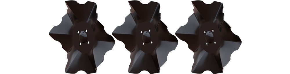 Három sor CrossCutter Disc Aggressive