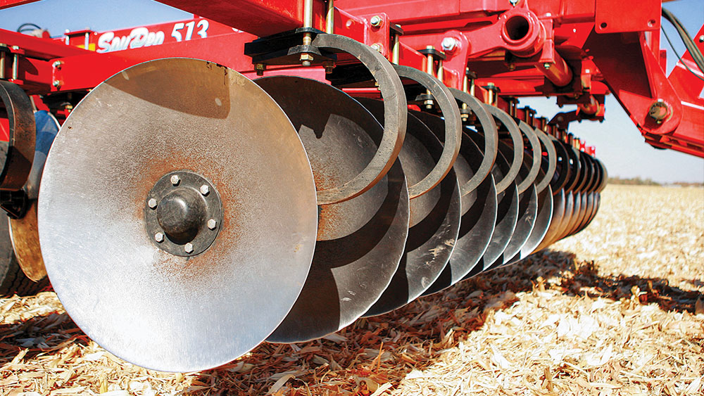Gros plan sur les disques du Wil-Rich SoilPro 513