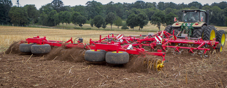 Cultus und Rollex zusammen im Feld für optimale Rückverfestigung