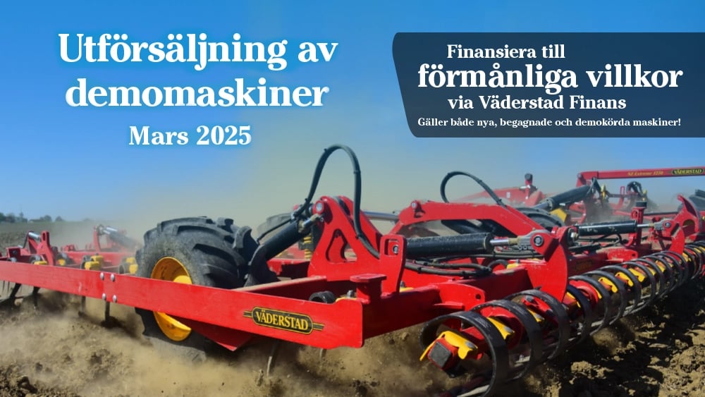Utförsäljning demomaskiner