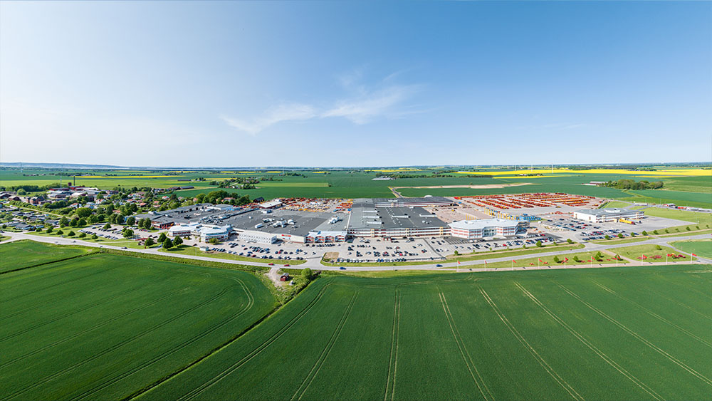 Overhead of Vaderstad Sweden factory